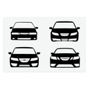 GARAGE GOALS STICKER SHEET